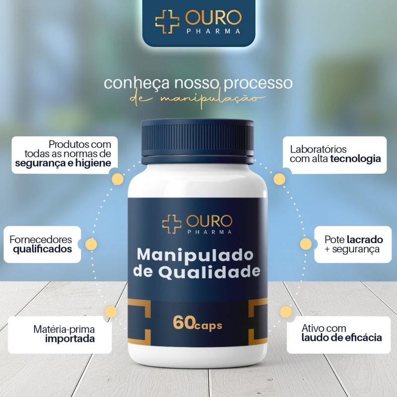 Composto Antiacne Oral 30 ou 60 Doses Manipulado de Qualidade